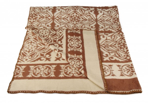 Forster Plaids Wohndecke RHODOS, 100% Baumwolle