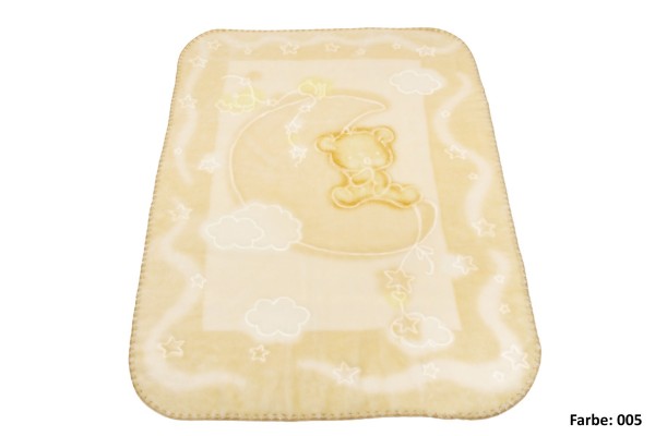 Forster Plaids Babydecke BABY PERLA N, 85% Polyacryl, 15% Polyester